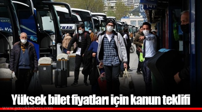 Yüksek bilet fiyatları için kanun teklifi