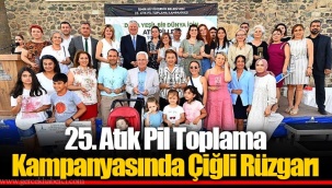 25. Atık Pil Toplama Kampanyasında Çiğli Rüzgarı