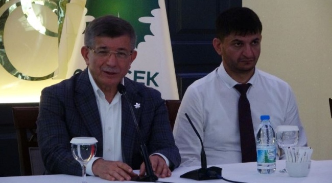 Ahmet Davutoğlu: PKK'ya karşı mücadele edelim derken, Bahçeli dizi izliyordu