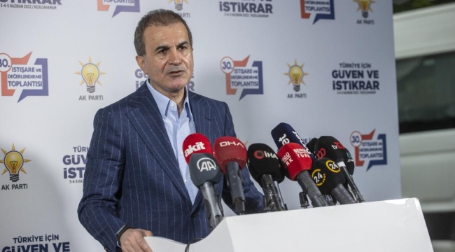 AK Parti Sözcüsü Çelik: Cumhur İttifakı'nın cumhurbaşkanı adayı Erdoğan'dır