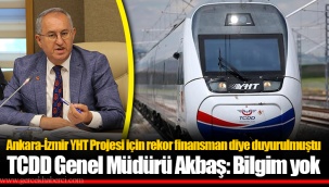 Ankara-İzmir YHT Projesi için rekor finansman diye duyurulmuştu