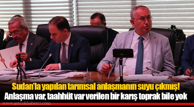 Anlaşma var, taahhüt var verilen bir karış toprak bile yok