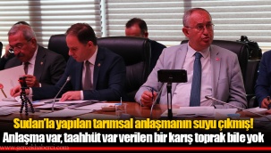 Anlaşma var, taahhüt var verilen bir karış toprak bile yok