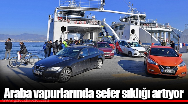 Araba vapurlarında sefer sıklığı artıyor