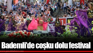 Bademli’de coşku dolu festival