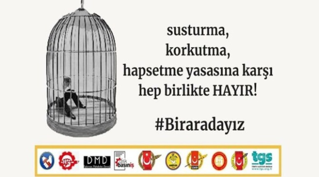 Basın meslek örgütlerinden ortak açıklama: İçinde basının sesi olmayan basın yasası olmaz