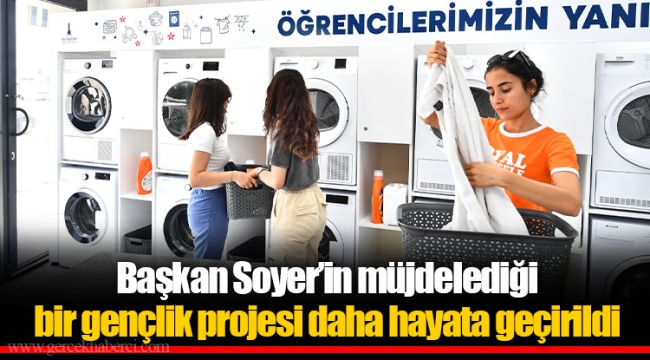 Başkan Soyer’in müjdelediği bir gençlik projesi daha hayata geçirildi