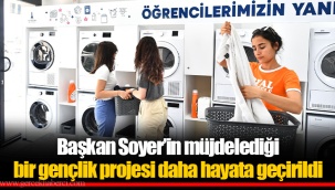 Başkan Soyer’in müjdelediği bir gençlik projesi daha hayata geçirildi