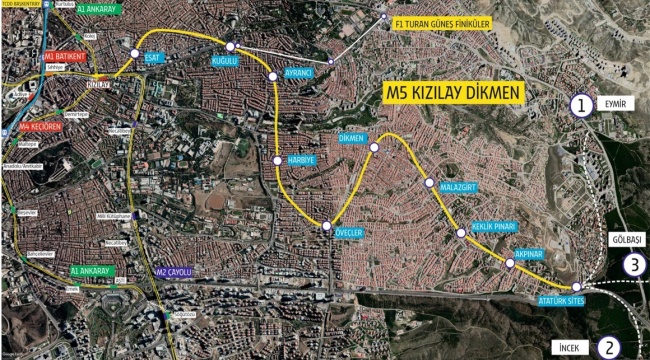 Başkentlilere 4 metro hattı müjdesi
