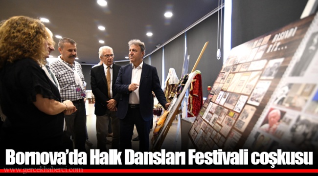 Bornova’da Halk Dansları Festivali coşkusu