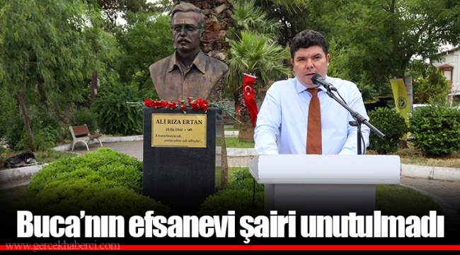 Buca’nın efsanevi şairi unutulmadı