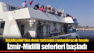 Büyükşehir'den deniz turizmini canlandıracak hamle