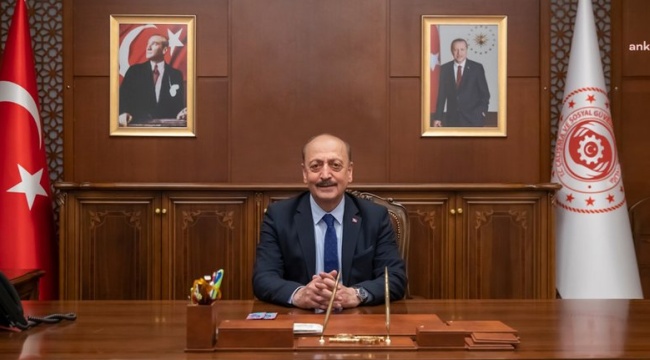 Çalışma ve Sosyal Güvenlik Bakanı Vedat Bilgin: “Türk devleti söz verdi, onları enflasyona ezdirmeyecek.”