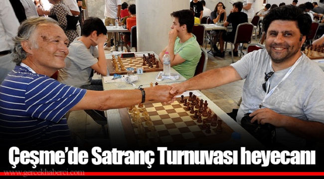 Çeşme’de Satranç Turnuvası heyecanı