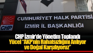 CHP İzmir'de Yönetim Toplandı