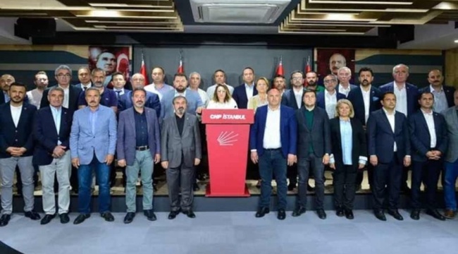 CHP'li 39 ilçe başkanından ortak açıklama: Kaftancıoğlu başkanımızdır