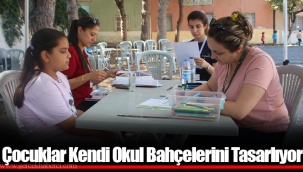 Çocuklar Kendi Okul Bahçelerini Tasarlıyor