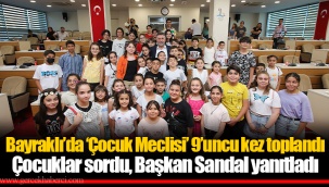 Çocuklar sordu, Başkan Sandal yanıtladı