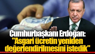 Cumhurbaşkanı Erdoğan: