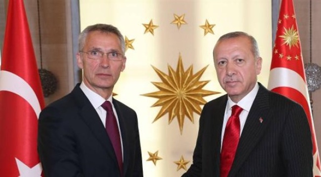 Cumhurbaşkanı Erdoğan Stoltenberg ile görüştü
