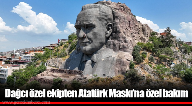 Dağcı özel ekipten Atatürk Maskı’na özel bakım