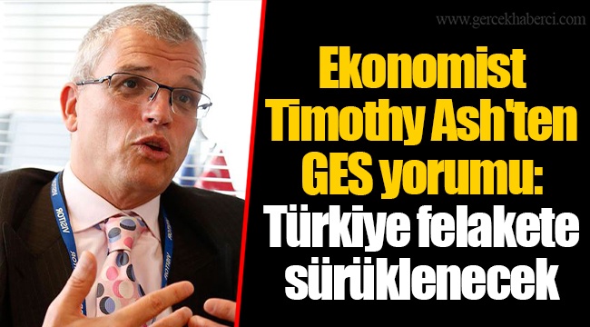 Ekonomist Timothy Ash'ten GES yorumu: Türkiye felakete sürüklenecek