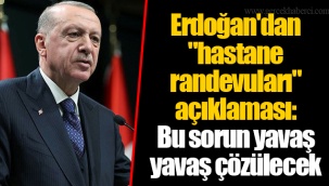 Erdoğan'dan
