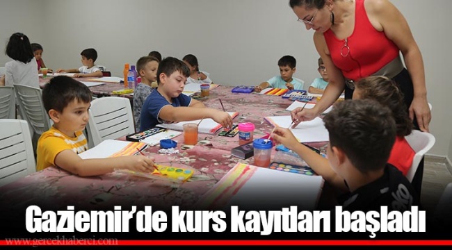 Gaziemir’de kurs kayıtları başladı