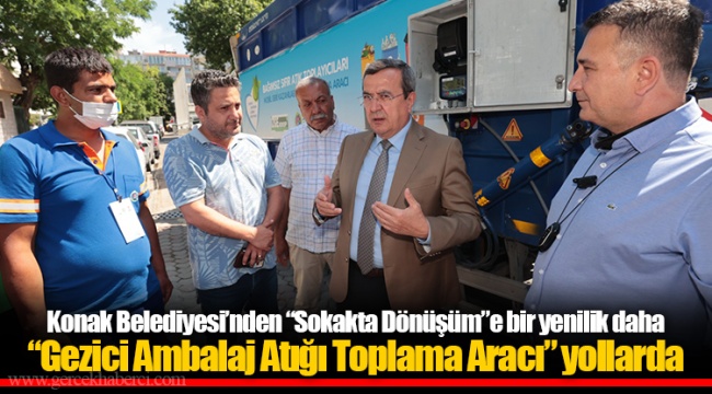 “Gezici Ambalaj Atığı Toplama Aracı” yollarda