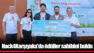 Hack4Karşıyaka'da ödüller sahibini buldu