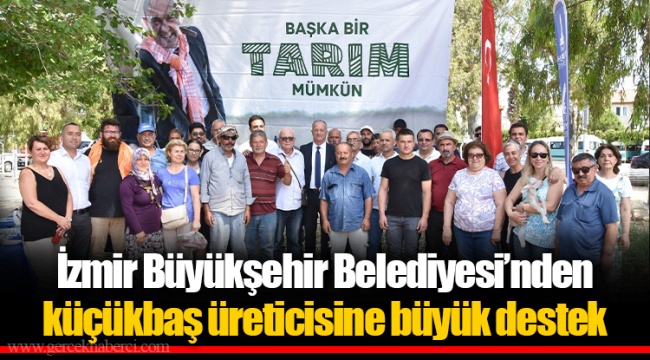 İzmir Büyükşehir Belediyesi’nden küçükbaş üreticisine büyük destek