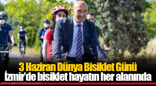 İzmir’de bisiklet hayatın her alanında
