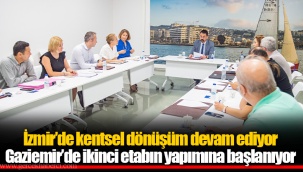 İzmir’de kentsel dönüşüm devam ediyor