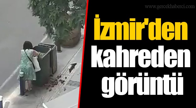 İzmir'den kahreden görüntü