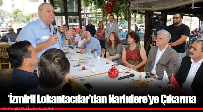 ‘İzmirli Lokantacılar’dan Narlıdere’ye Çıkarma