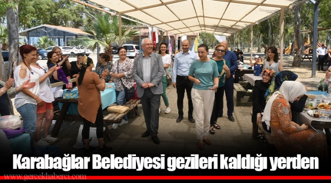 Karabağlar Belediyesi gezileri kaldığı yerden