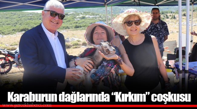 Karaburun dağlarında "Kırkım" coşkusu