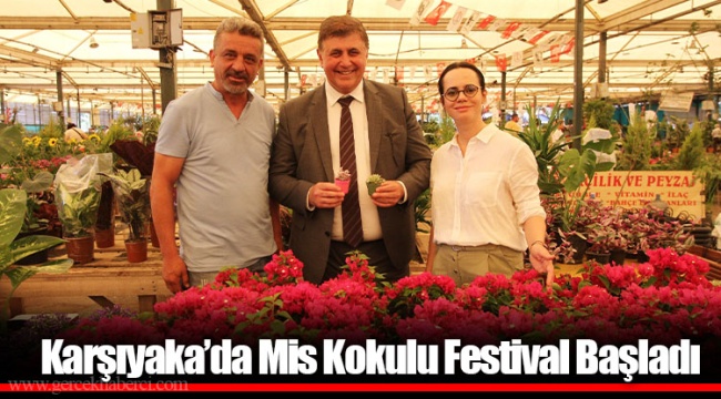 Karşıyaka’da Mis Kokulu Festival Başladı