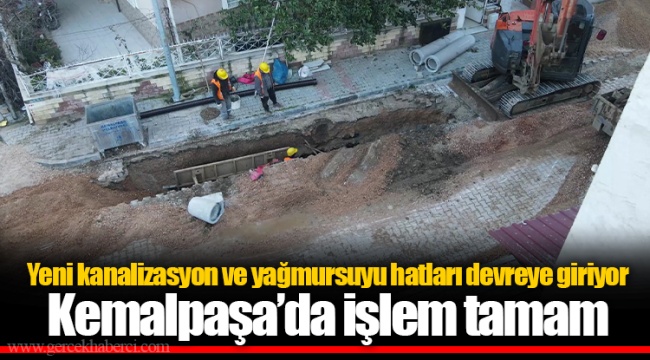 Kemalpaşa’da işlem tamam