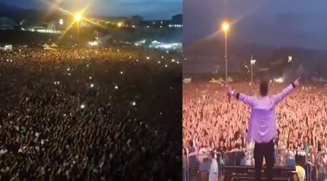 Kılıçdaroğlu "izlerken gözüm yaşardı" demişti: Erciyes Üniversitesi şenliğinde binlerce öğrenciden İzmir Marşı