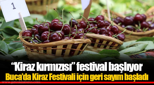 "Kiraz kırmızısı" festival başlıyor