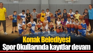 Konak Belediyesi Spor Okullarında kayıtlar devam