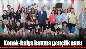 Konak-İtalya hattına gençlik aşısı