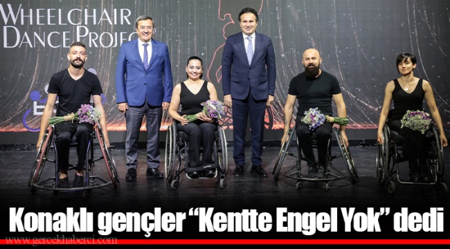 Konaklı gençler “Kentte Engel Yok” dedi