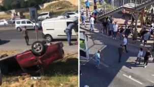 Kumburgaz'da otomobil durağa girdi: Çok sayıda yaralı!