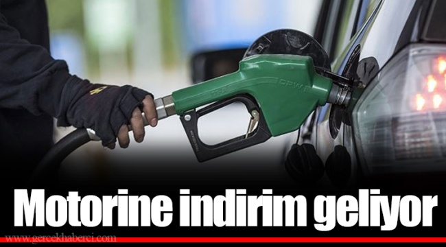 Motorine indirim geliyor