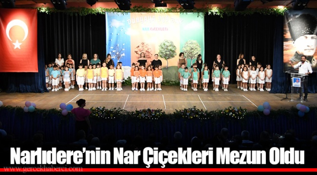 Narlıdere’nin Nar Çiçekleri Mezun Oldu
