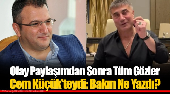Olay Paylaşımdan Sonra Tüm Gözler Cem Küçük'teydi: Bakın Ne Yazdı?