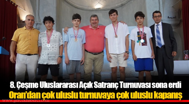 Oran’dan çok uluslu turnuvaya çok uluslu kapanış
