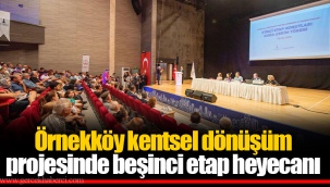 Örnekköy kentsel dönüşüm projesinde beşinci etap heyecanı